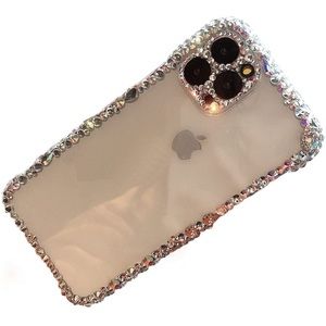 COPY - iPhone 12 Pro Max clear bling case